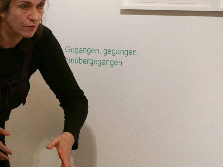 Butoh-Tanzperformance, Cambra Skadé