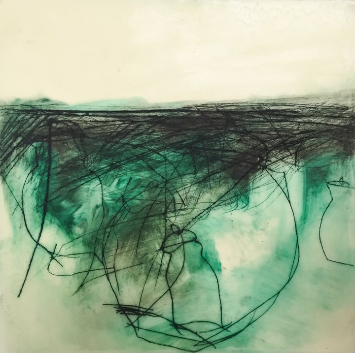 Skizze grün-schwarz